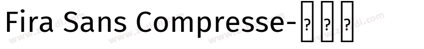 Fira Sans Compresse字体转换